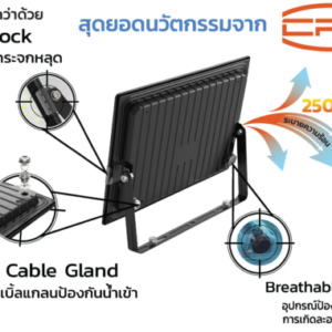 Alternative view of สปอร์ตไลท์ LED 30W COOLER ENRICH