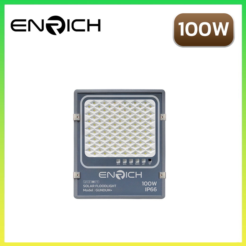 สปอร์ตไลท์โซล่าเซลล์-LED-ENRICH-100W-GUNDAM+-01